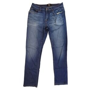 7 For All Mankind Luxe Sport Slim Fit Men Jeans Dark Wash Size 31 Made in Mexico